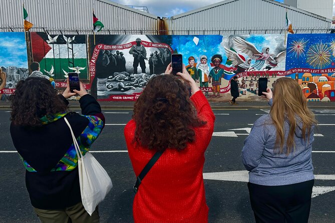 2 Hour Private Belfast Taxi Cab Tour of Troubles & Peace walls - Bombay Street Stop, 1969 Burnouts and the End Game