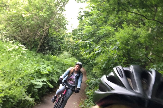 'A Wee Pedal's' Award-Winning Circular Cycle Tour of Edinburgh! - The Innocent Tunnel railway path, built in 1860: the final wow