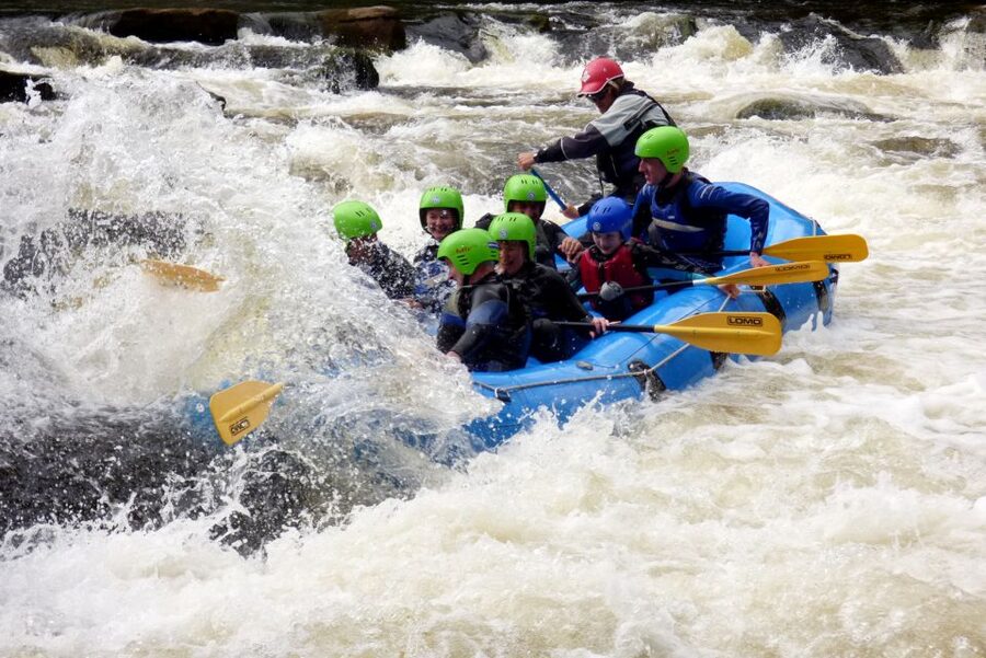 Aberfeldy: Rafting on the River Tay - Where Aberfeldy’s River Tay start sets the tone
