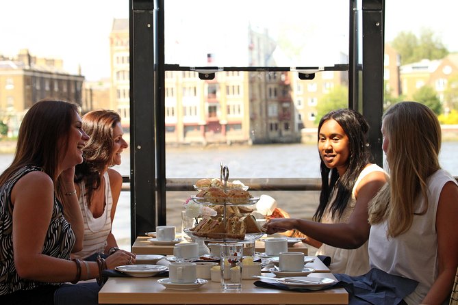 Afternoon Tea River Cruise on the Thames - Inside the saloon versus out on deck: how to use both