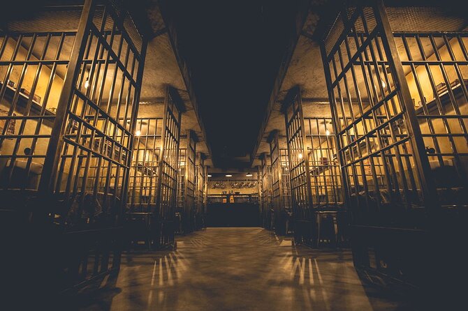Alcotraz Prison Cocktail Experience in Liverpool - The big moment: arriving at 36 Seel St and Cell Block Three-Six
