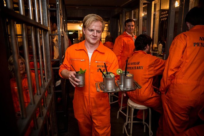 Alcotraz Prison Cocktail Experience in London - Where this fits best: rainy nights, quirky dates, and groups