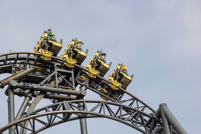 Alton Towers Resort 1 Day Admission Ticket - The big coaster lineup: Nemesis, Oblivion, Smiler, Rita, and Wicker Man