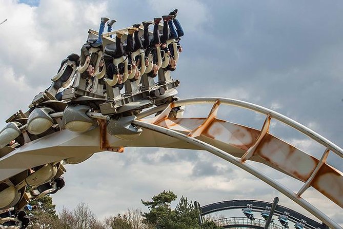 Alton Towers Resort 2 Day Admission Ticket - Wicker Man and the central structure you can’t miss