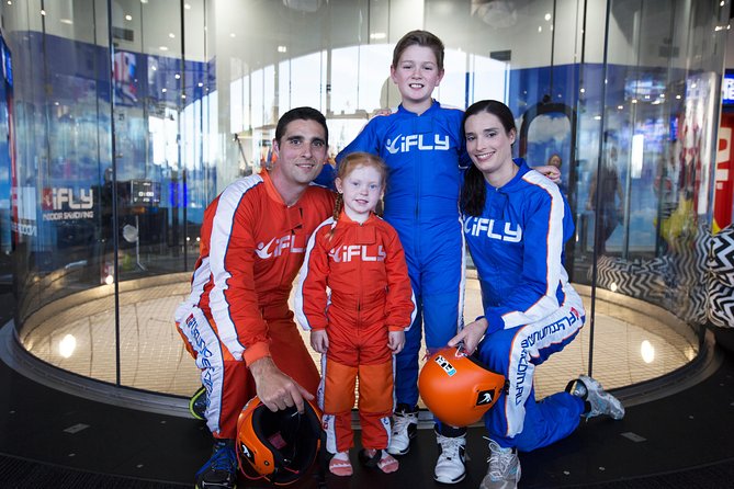 Basingstoke iFLY Indoor Skydiving Experience - 2 Flights & Certificate - Best Suits for Families, Kids, and First-Timers