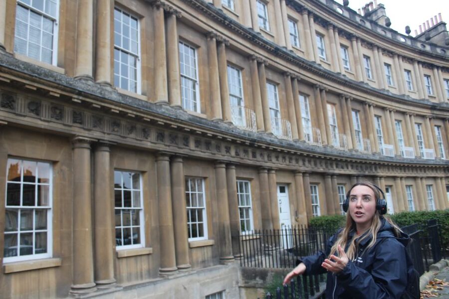 Bath: Bridgerton Filming Locations Walking Tour with Music - Meeting Beside the Bath World Heritage Centre