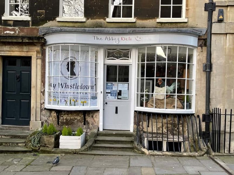 Bath: Private Bridgerton Walking Tour for upto 20 people - From Featherington exteriors to the Modistes dressmakers