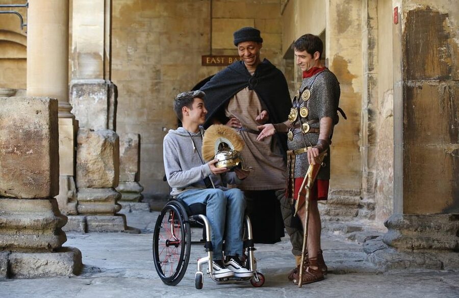 Bath: Roman Baths Entry Ticket with Audio Guide - Costumed Roman Characters: Questions, Photos, and a Human Moment