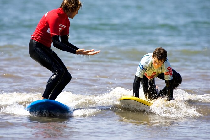 Beginner Surf Lesson in Newquay, Cornwall - The beach stage: surf safety and first board control