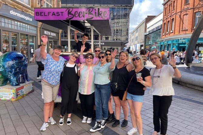 Belfast Beer Bike tours - Cathedral Quarter and Belfast City Hall, what you will actually see