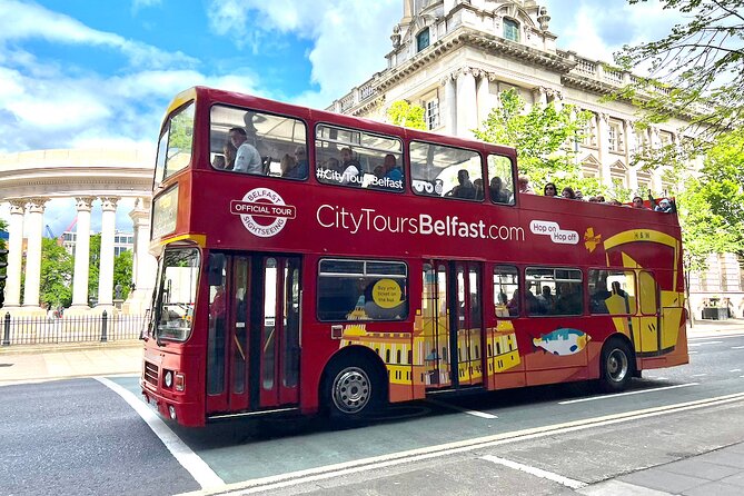 Belfast Hop-on Hop-off Tours - Donegall Square West to Belfast City Hall: where your loop starts