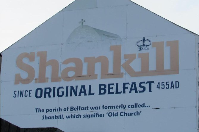 Belfast Murals Taxi Tour - Stop 1: Divis Tower, a quick look that sets the tone