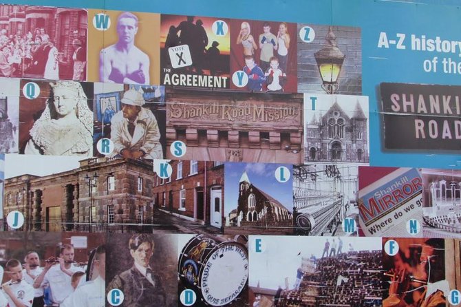 Belfast Murals Taxi Tour - Stop 2: The Belfast Peace Wall, expect on-the-spot admission