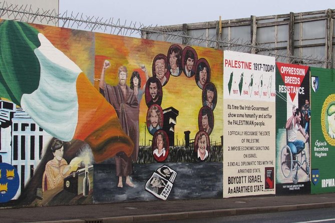 Belfast Murals Taxi Tour - Stop 3: Falls Road and Shankill Road murals, the main event