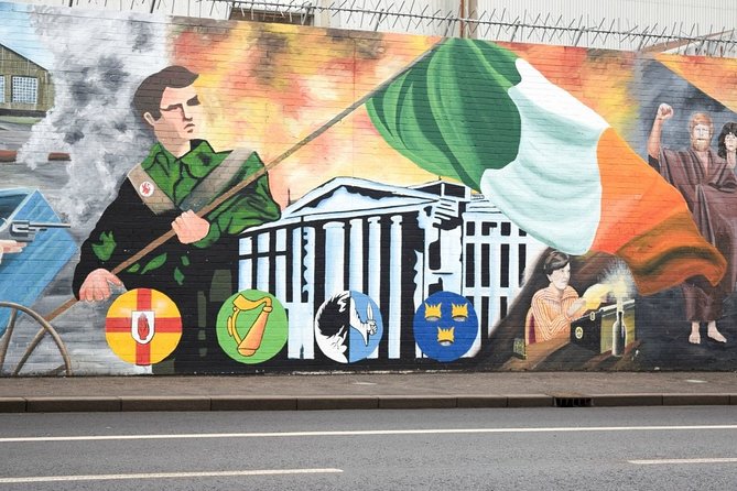 Belfast's Political Mural Taxi Tour - Divis Tower and the Bobby Sands Mural, where context clicks
