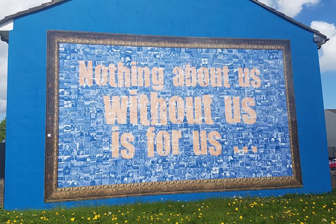 Belfast Troubles Murals Street Art and Peace Wall Walking Tour - Finishing in the City Centre, With More Walls to Notice