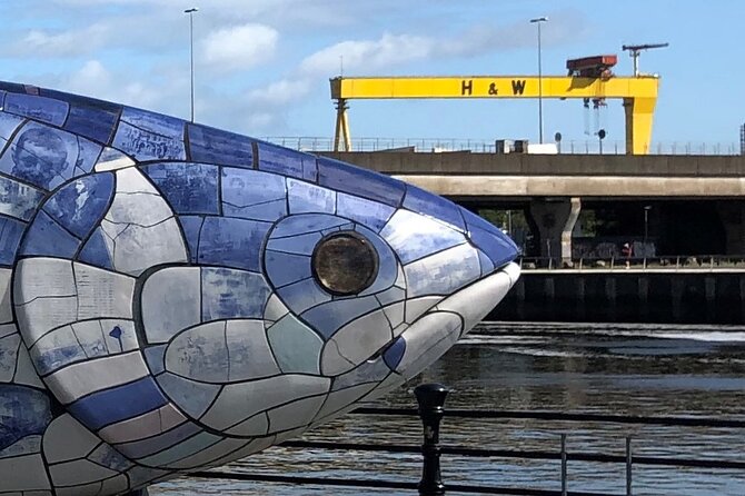 Best of Belfast Walking Tour - The River Lagan, Big Fish, and Titanic-era echoes across the water