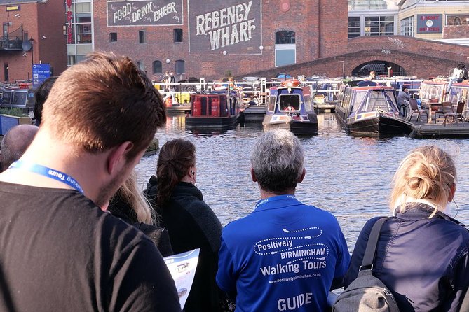 Birmingham Walking Tour: Canals, Victorians & Today (1:30pm) - Brindleyplace to Gas Street Basin, where the canal story gets real