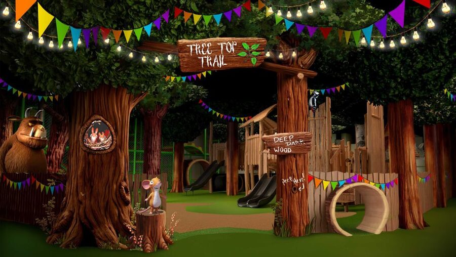 Blackpool: The Gruffalo & Friends Clubhouse Entry Ticket - Toddler and age fit, including the under-3 area