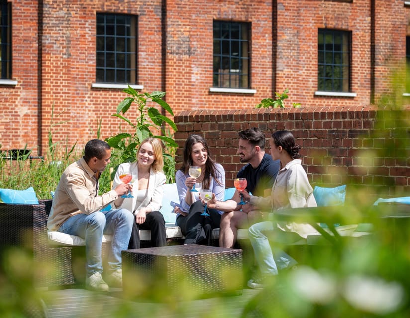 Bombay Sapphire Gin Distillery Tour - Heatherwick Studios design, a historic mill built for visitors
