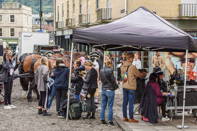 Bridgerton Walking Tour of Filming Locations & Storylines - Bath - Walking reality check, cobbles, hills, and keeping up with the pace