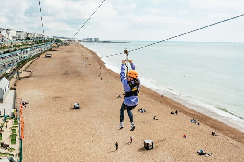 Brighton: Zip Wire Experience Ticket - Madeira Drive Check-In: What Happens Before You Fly