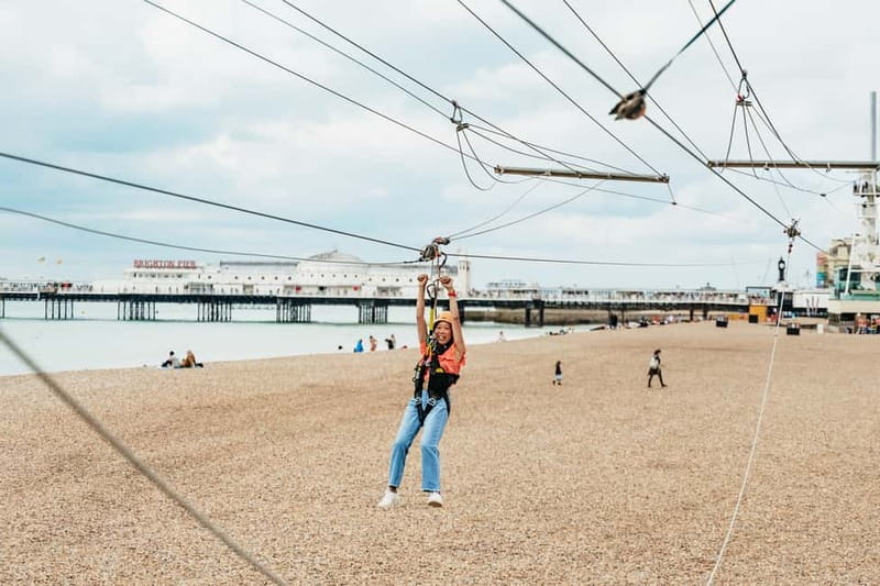 Brighton: Zip Wire Experience Ticket - The Dual Zip Racing Setup: Going Side-by-Side Over Brighton