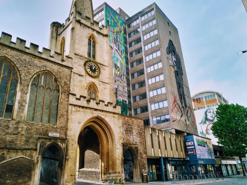 Bristol: Self-Guided Sightseeing Audio Tour - Christmas Steps and Colston Hall, where the tour shifts to major landmarks