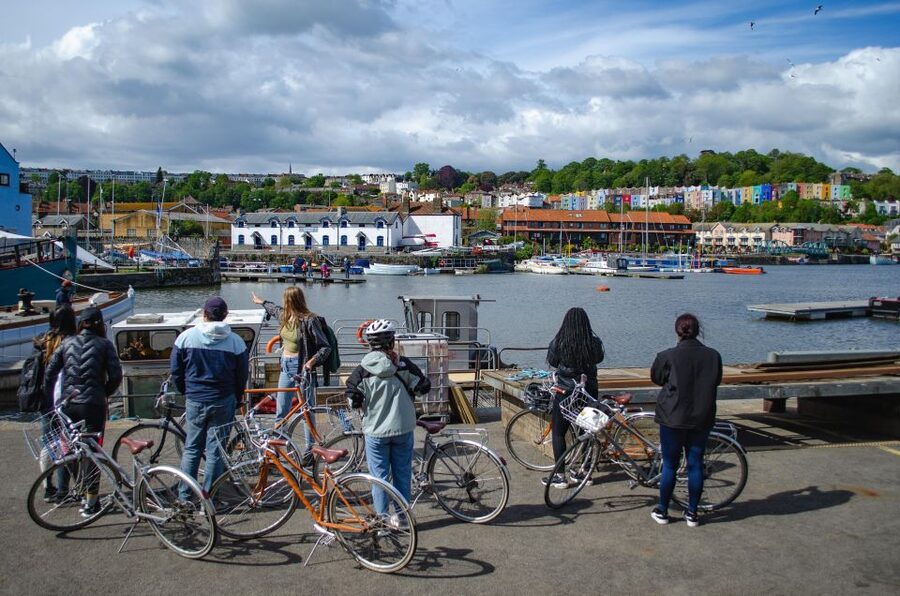 Bristol: The Best Of Bristol, Guided Bike Tour - Leonard Lane, the Old City, and Queen Square photo stops