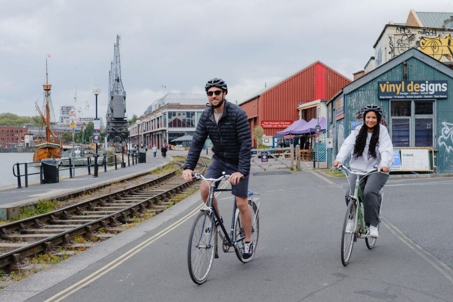 Bristol: The Best Of Bristol, Guided Bike Tour - St Nick’s Market and the front-row food scene