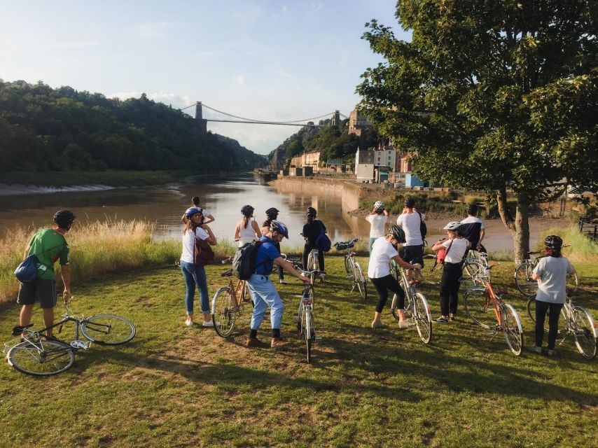Bristol: The Best Of Bristol, Guided Bike Tour - Meeting the Temple bikes behind Watershed Cinema