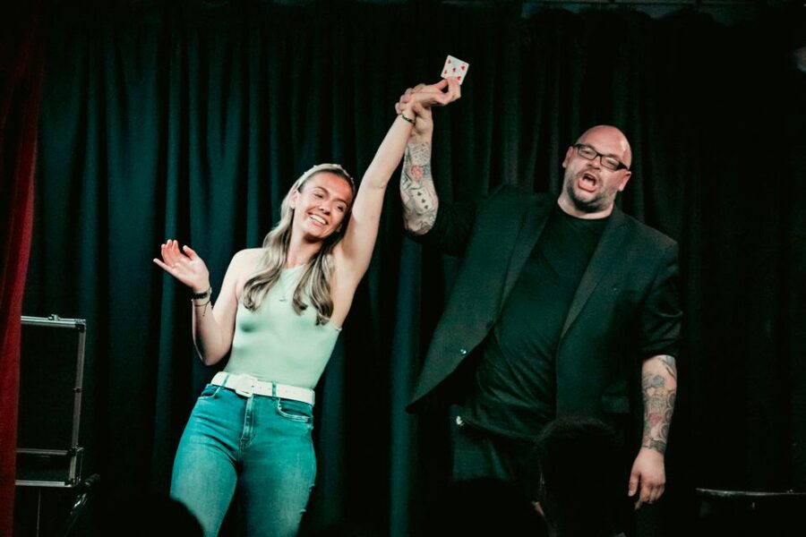 Bristol: The House Magicians Comedy and Magic Show - Your Table Setup For A Small Group Of Up To 6