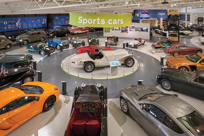 British Motor Museum Entry Ticket in Gaydon - Inside the museum buildings, what makes the layout work