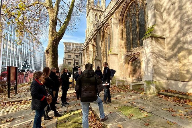 Burnings, Butchery & Black Death: A Walking Tour of London's Bloody Past - The guide style that keeps the mood from turning grim