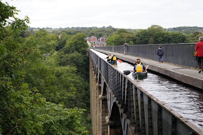 Canoe Trip Over the Pontcysyllte Aqueduct - Getting There: The Froncysyllte Lift Bridge Meeting Point