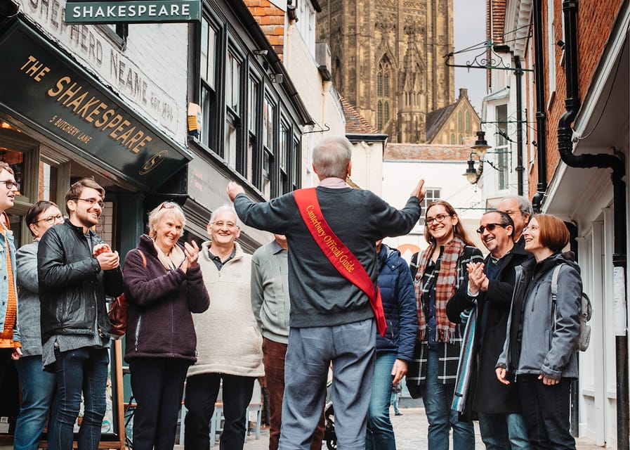 Canterbury: Walking Tour with Green Badge Guide - Marlowe Theatre and modern Canterbury, because the city did not freeze in time