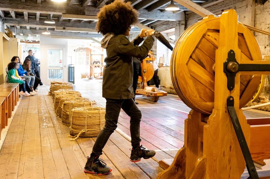 Chatham: The Historic Dockyard Chatham Annual Ticket - Rope Making Since 1618: The Craft That Built the Connections