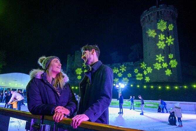 Christmas at Warwick Castle - Light Trail & Ice Skating Packages - Christmas at Warwick Castle in Warwickshire: the big appeal