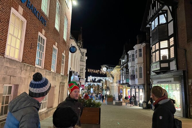 Christmas Mulled Wine Walk of Winchester - Stop 1: Entering Winchester Through a 12th-Century Historic Gate