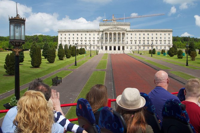 City Sightseeing Belfast Hop-On Hop-Off Bus Tour - Getting clear audio on an open-top bus