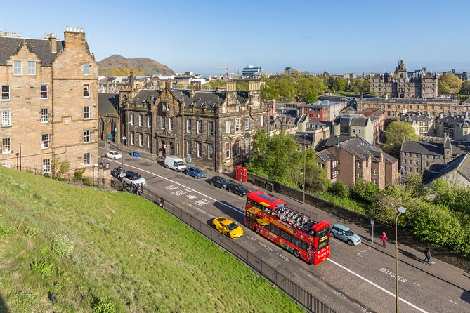 City Sightseeing Edinburgh Hop-On Hop-Off Bus Tour + Kids Go Free - Where to catch it: Waterloo Place and stop-finding that saves time