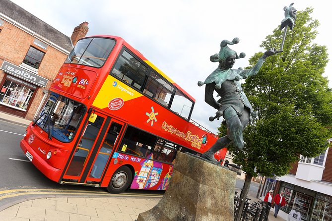 City Sightseeing Stratford-upon-Avon Hop-On Hop-Off Bus Tour - Chapel Street and the New Place angle: where you slow down