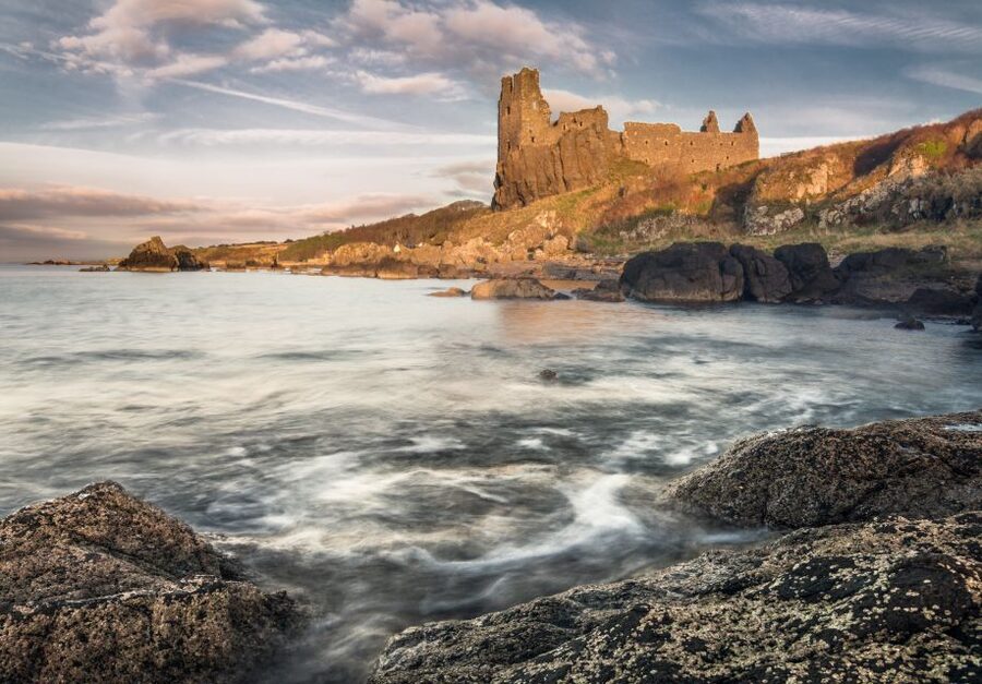 Culzean Castle, Robert Burns Country & the Ayrshire Coast - Passing the Firth of Clyde: the coast gives you a mood change