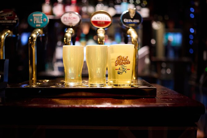 Devour London Historical Pub Tour:Traditional British Food & Ales - Stop 4: Ye Olde Cock Tavern on the Thames, scotch egg and shuffleboard