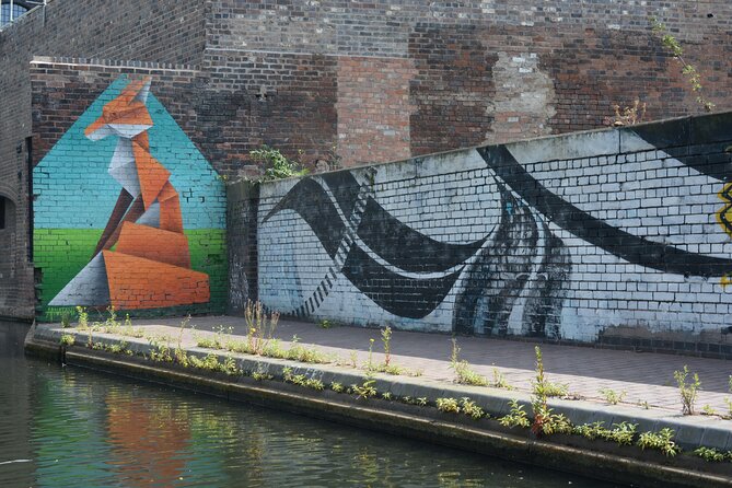 Digbeth, Public Art & Peaky Film - Custard Factory and Birds Custard: graffiti in unexpected corners