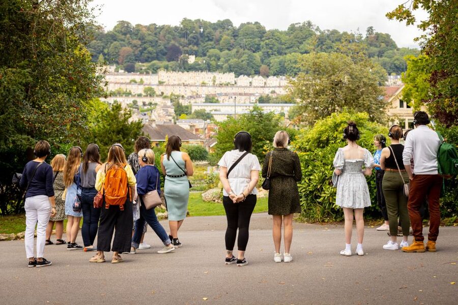 Discover Bath and Bridgerton with Music - Headphones, Guide Style, and the Backstage Gossip Factor