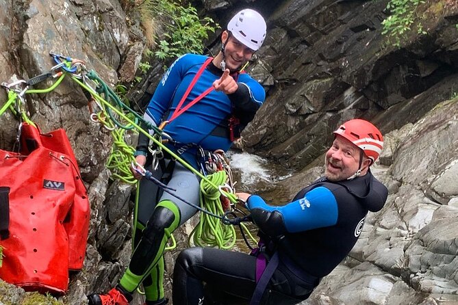Discover Canyoning at Bruar Falls - Bruar Falls canyoning: a gorge designed for jumps, slides, and abseils