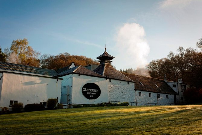 Discover Malt Whisky Day Tour Including Admissions from Edinburgh - Stop 1, Glengoyne: copper stills, slow distillation, and 2 included drams