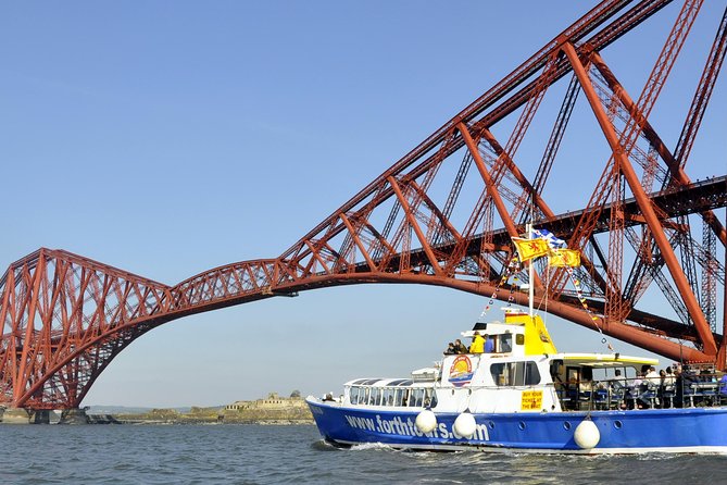 Edinburgh Three Bridges Cruise - South Queensferry and the UNESCO Forth Bridge View