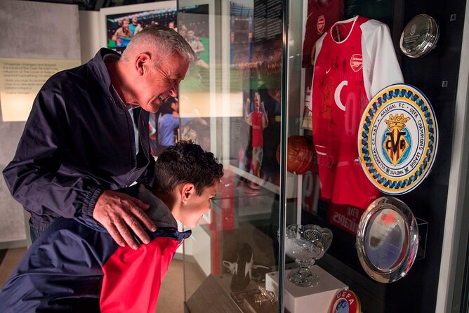 Emirates Stadium and Arsenal Museum Entrance Ticket Including Audio Guide - Arsenal Museum: artifacts that connect the club’s eras